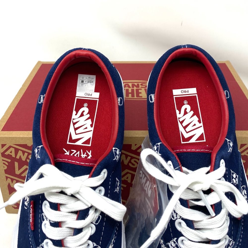 VANS  Era Pro Kader Sylla Suede Navy Men's - Picture 5 of 10